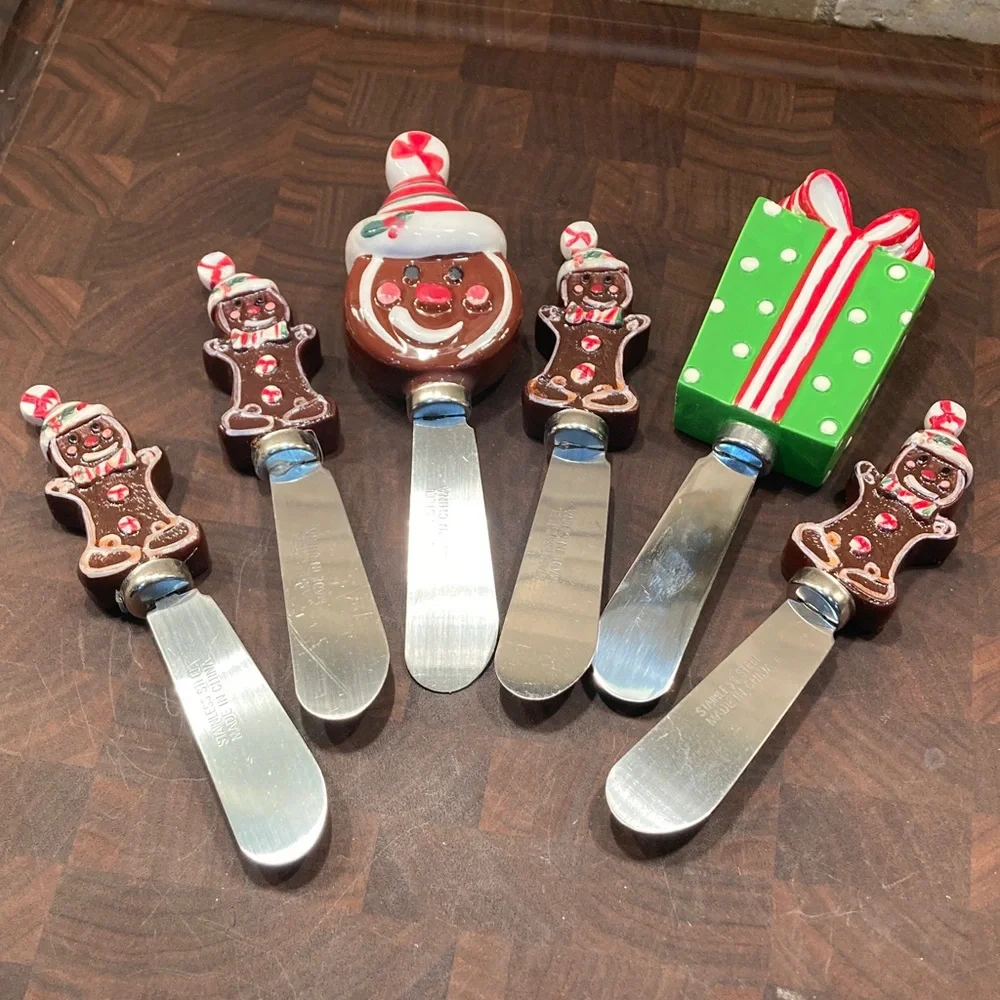 Festive Holiday Spreaders Set